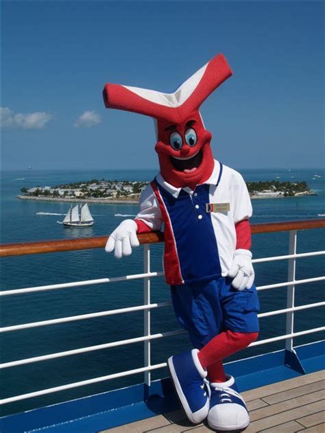 Carnival cruise mascot